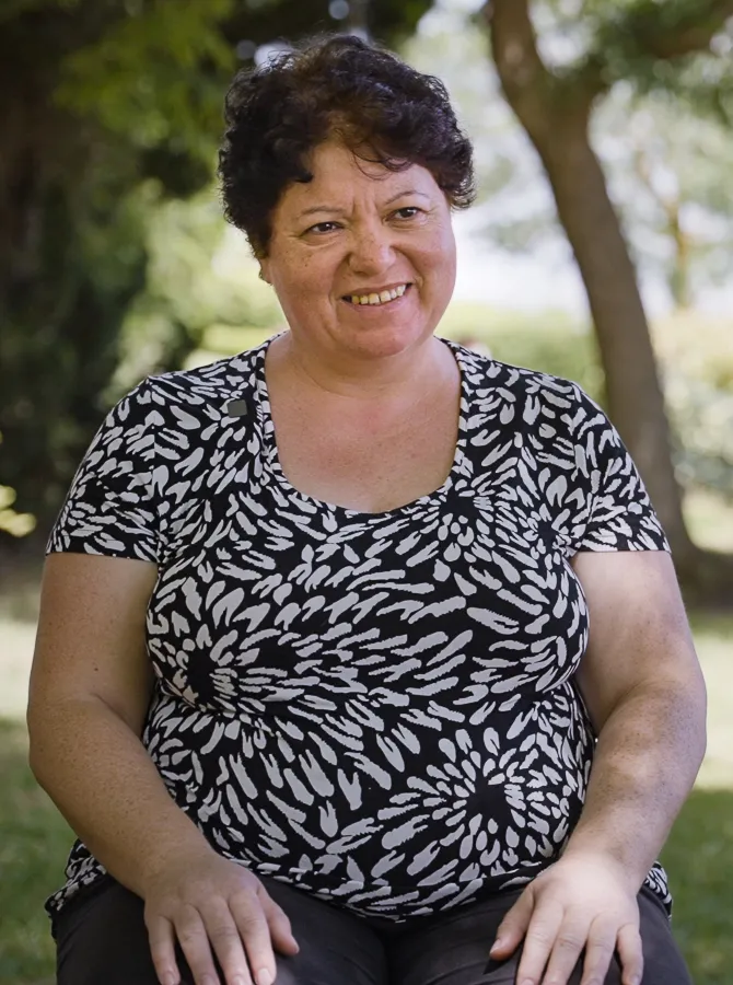 A portrait of an Israeli woman