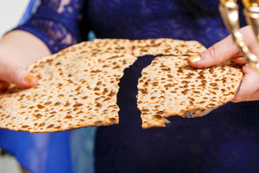 Broken Matzah Bread, passover