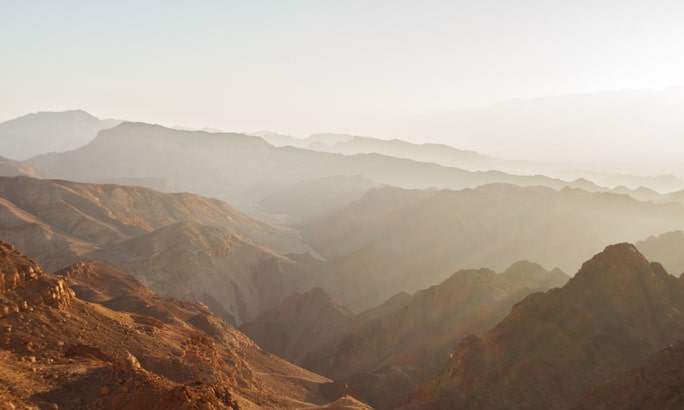 Mountains in the Negev Desert
