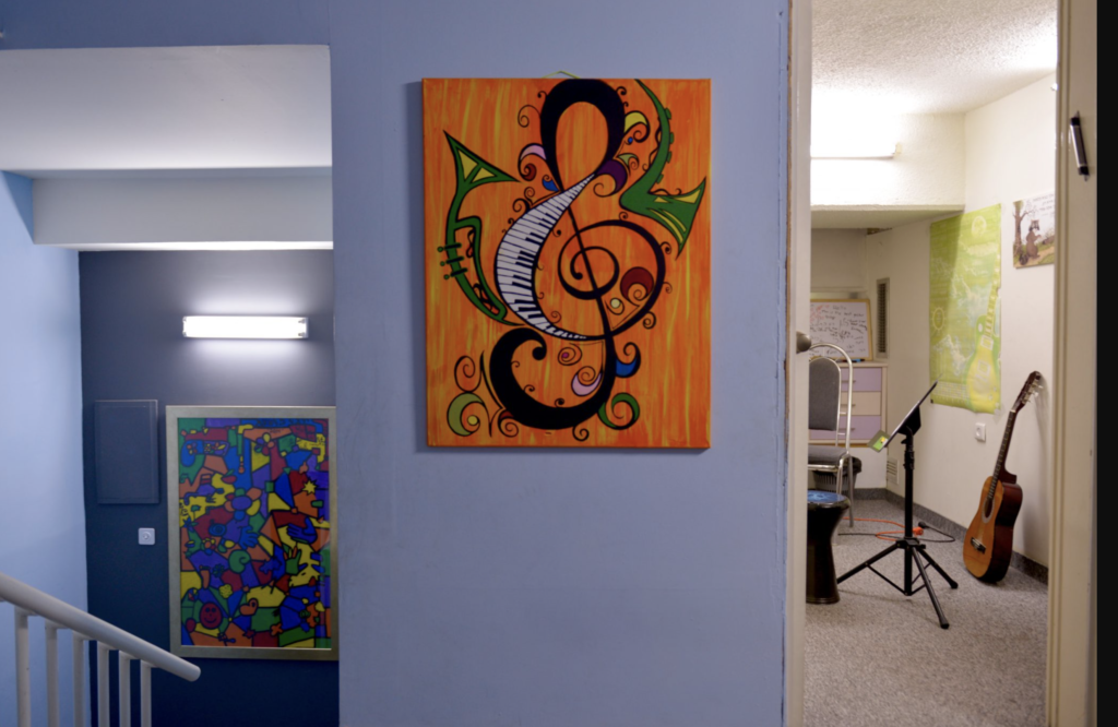 music rooms in yuval arts