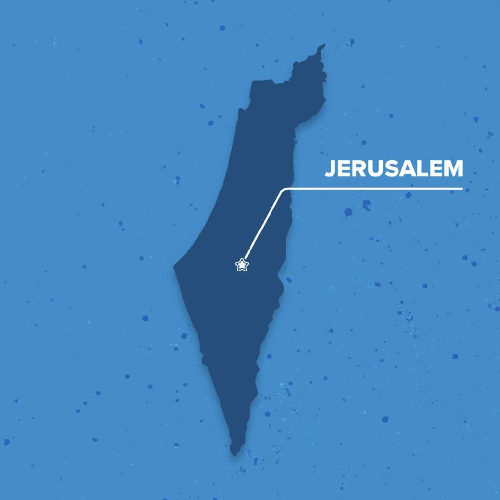 Jerusalem is in Israel, in fact is is the nation's capital