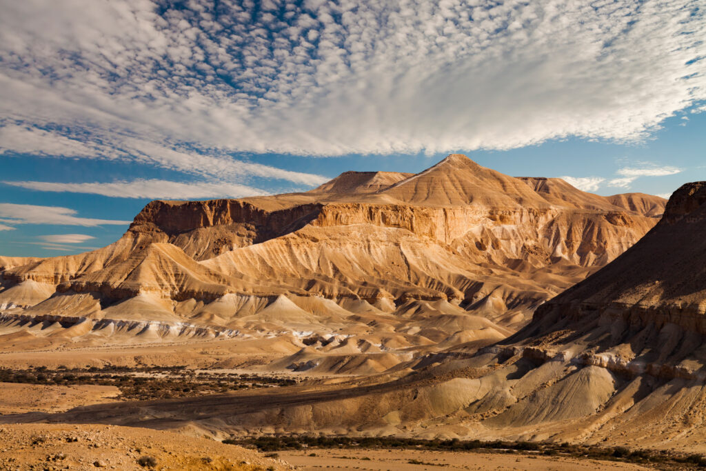 Mountains in the Negev, kingdom of priests
