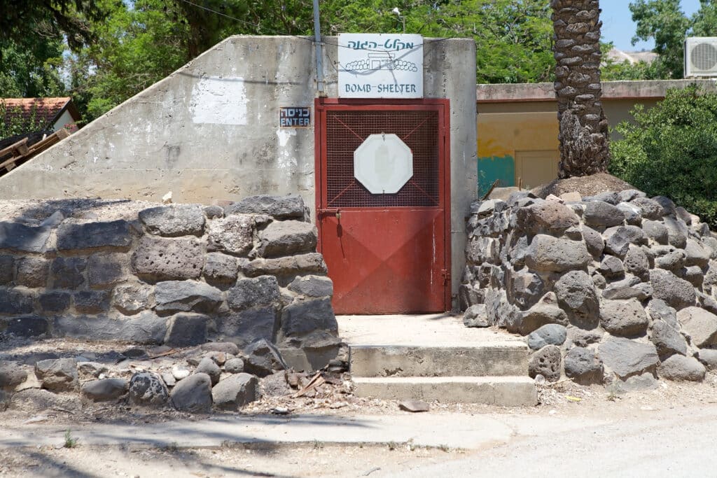 bombshelters in Israel are essential for times od crisis