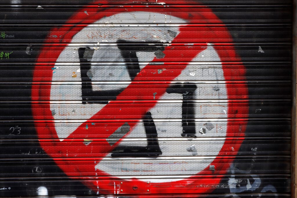 swastika graffiti - anti semitism 