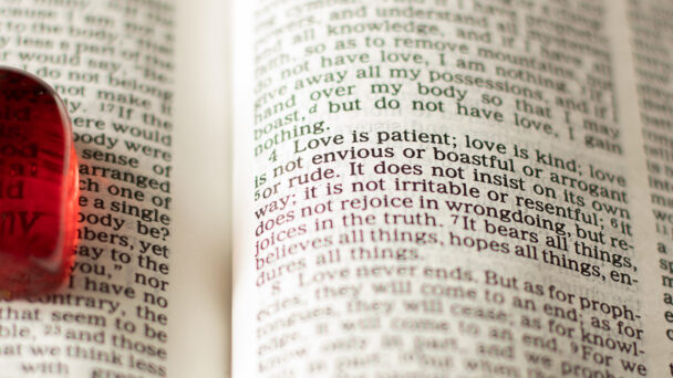 1 Corinthians 13 describes Agape love
