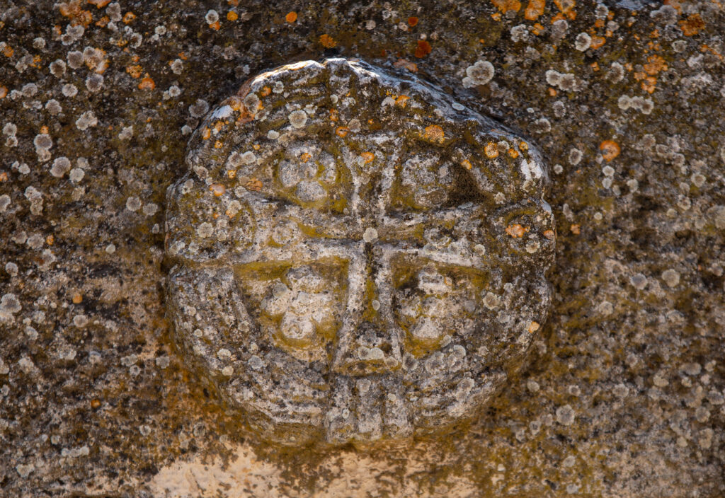 Cross from an ancient Samaritan church, Samaritans were among the first non-Jewish believers in Jesus