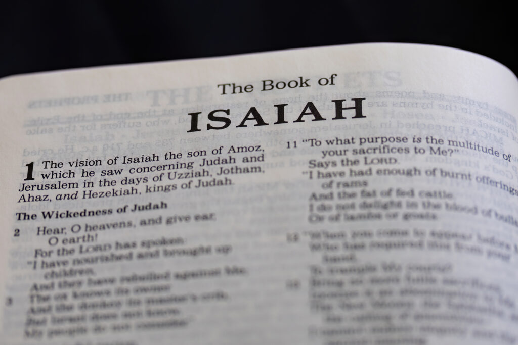 The book of Isaiah