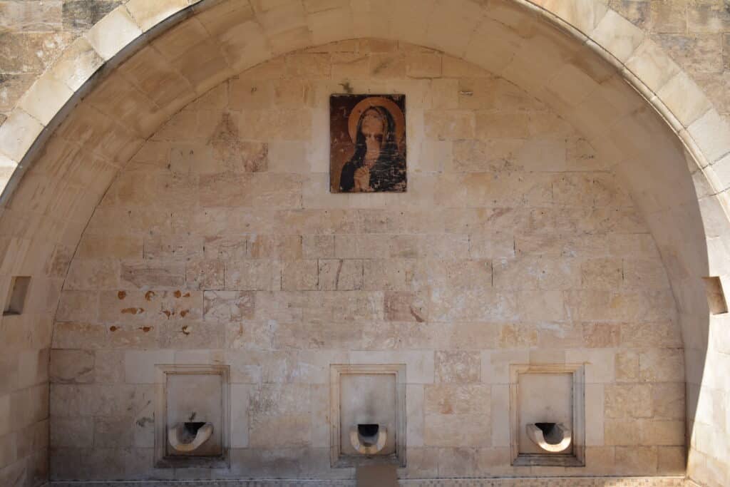 Marys Well in Nazareth Israel 