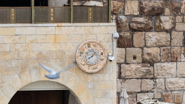 Clock in Jerusalem