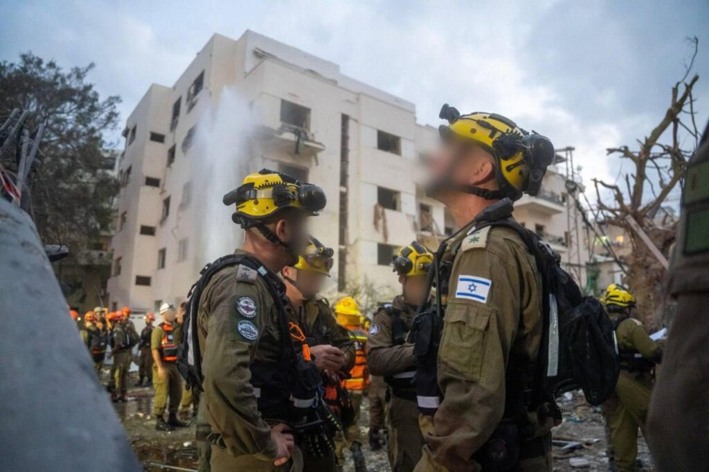 The damage from Iran's retaliation against Israel in the conflict of June 2025